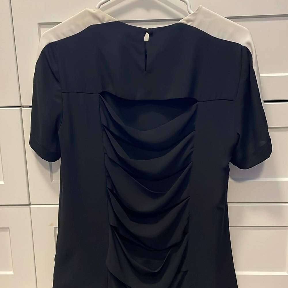 BCBG Shirred Top